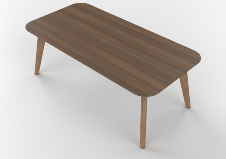 3D Tische - Besprechungstisch - Orangebox - Cubb-RCO-01 -...