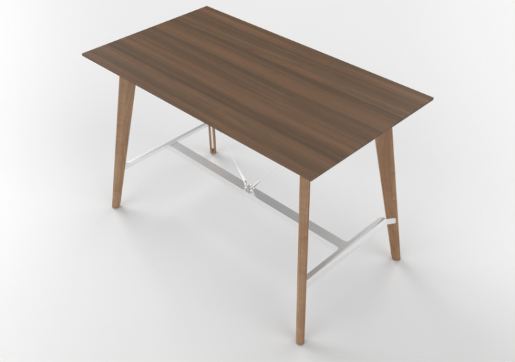 Mesas 3D - Mesa de reunião - Orangebox - Cubb-RCP-01 - ACCA...