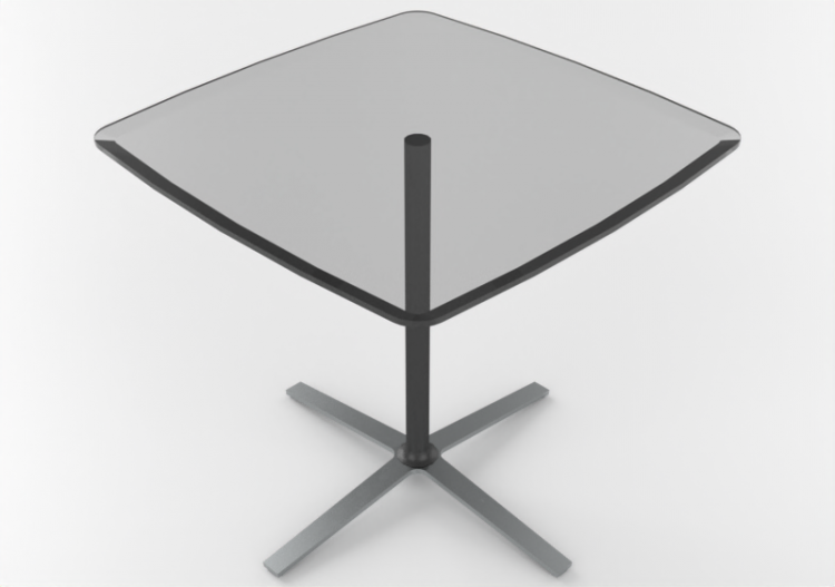 3D Tische - Tisch rechteckig - Orangebox – Elan-04-750 -...