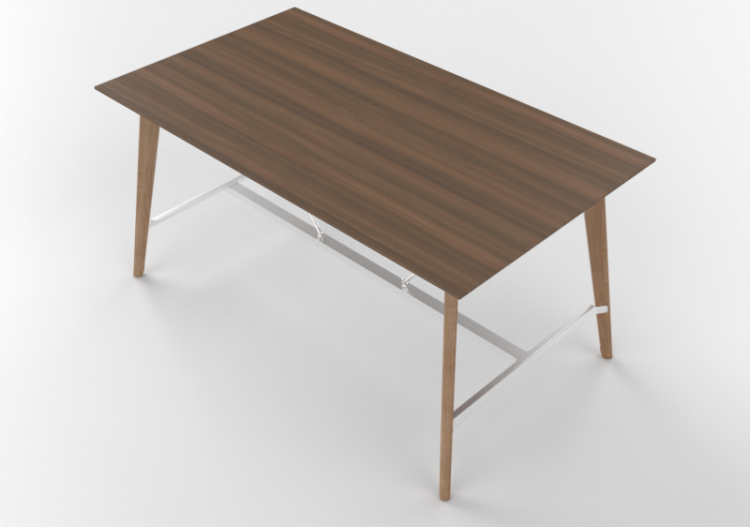 Mesas 3D - Mesa de reunião - Orangebox - Cubb-RCP-06 - ACCA...