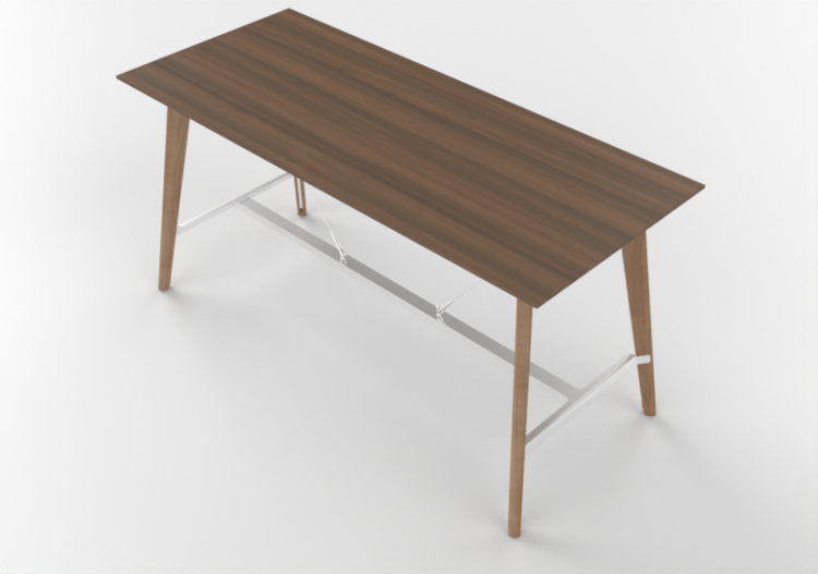3D Tische - Besprechungstisch - Orangebox - Cubb-RCP-02 -...