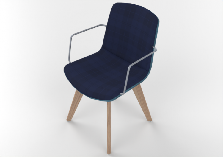 Fauteuil 3D - Fauteuil pour bureau - Orangebox - Cubb-03 -...