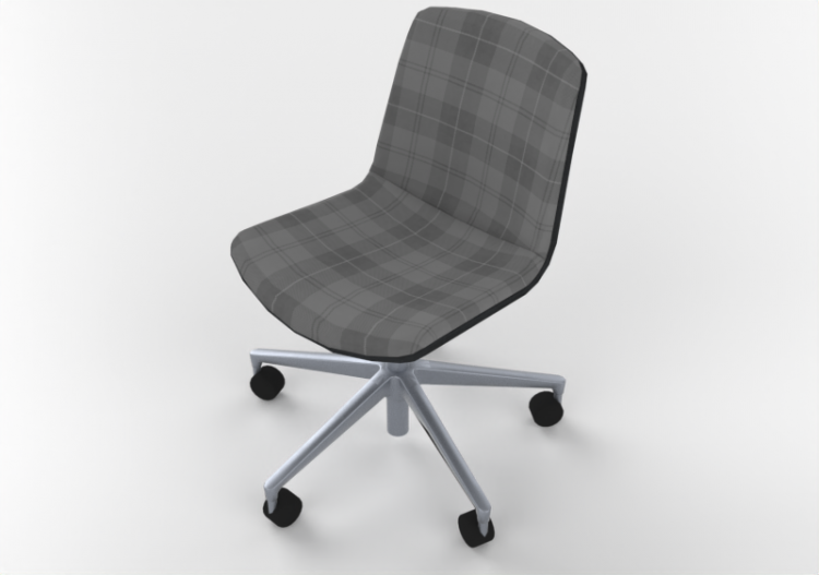 3D Sessel - Bürosessel - Orangebox - Cubb-10 - ACCA...