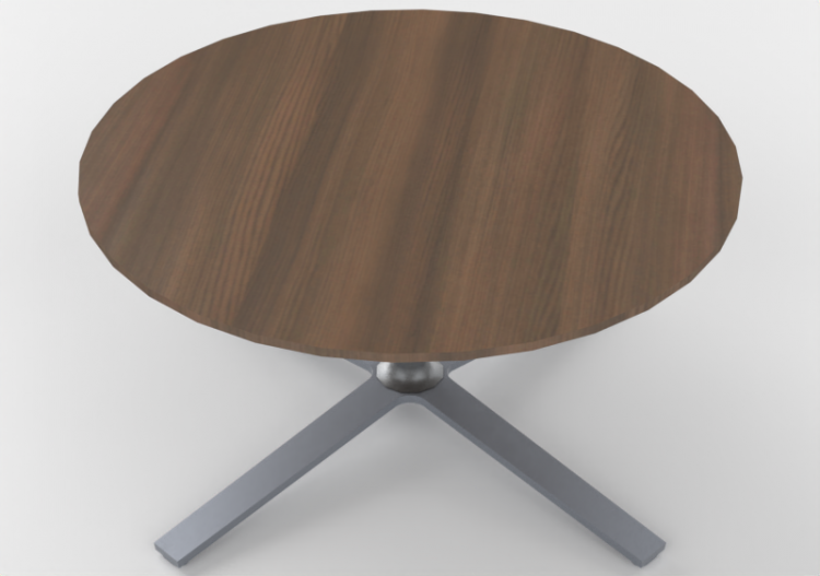 Mesas 3D - Mesa circular - Orangebox – Elan-01-350 - ACCA...