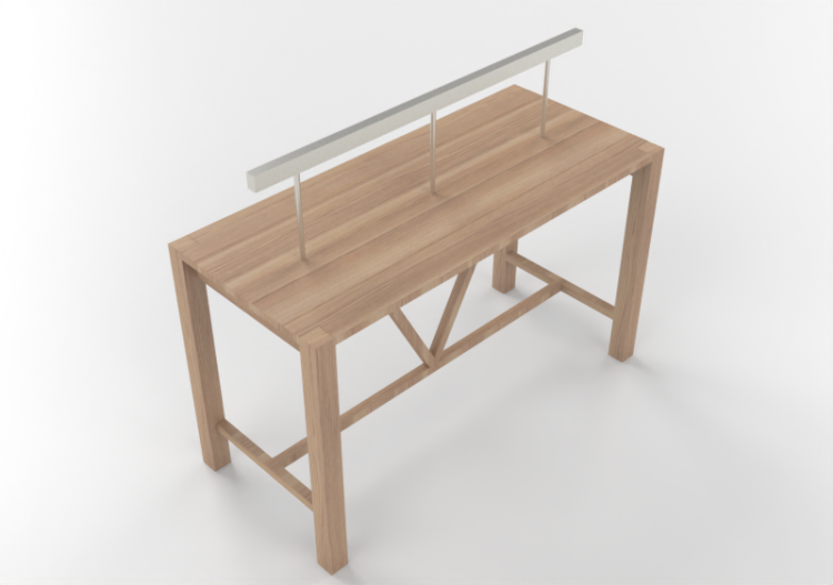 Tavoli 3D - Tavolino da caffè con illuminazione - Orangebox...