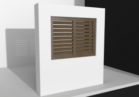 3D Tür/Fenster - Persiana doppia anta
