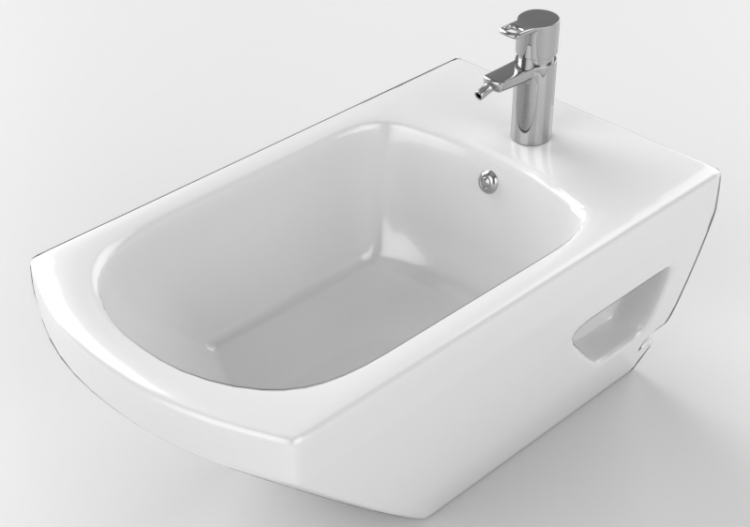 Bidê 3D - Bidet 1 - ACCA software