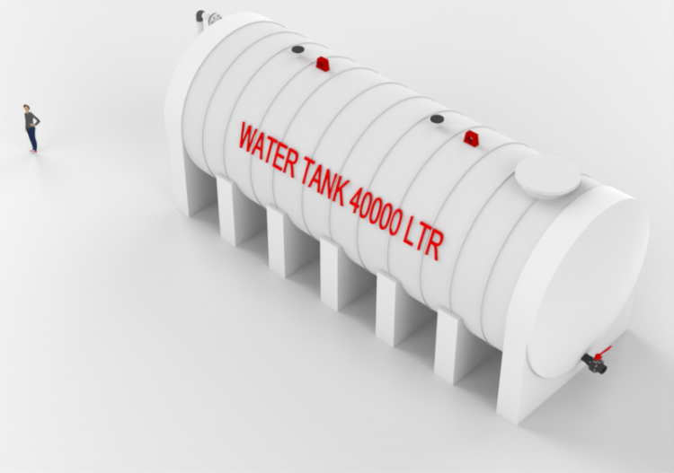 Water Tank 4 - ACCA software