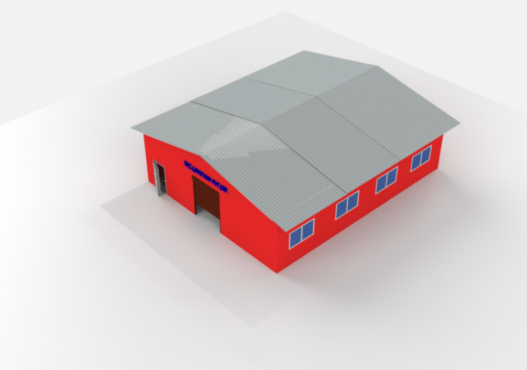 Industrial Shed 1 - ACCA software