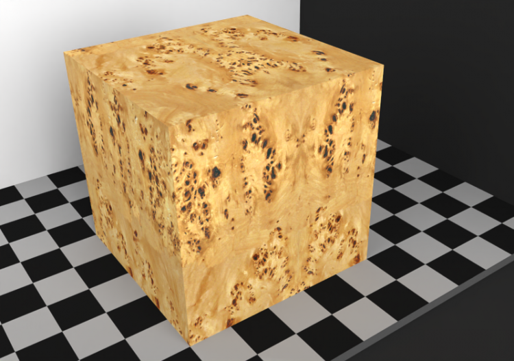 Wood Texture - Poplar (rooted) - ACCA software