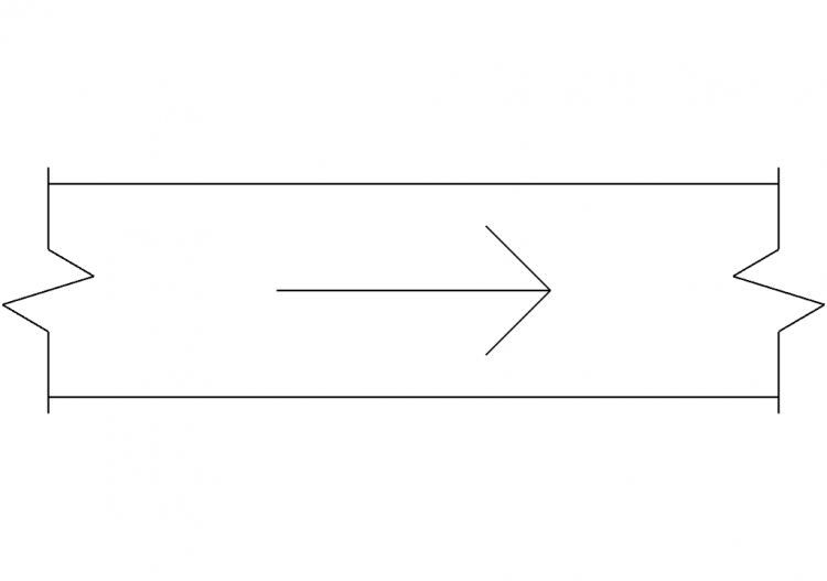 Direction of flow (channel) - ACCA software