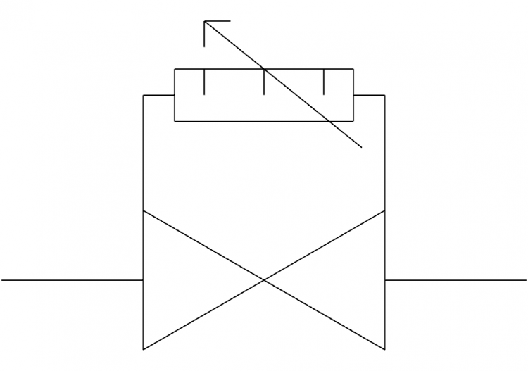 Regulating valve with flow meter - ACCA software