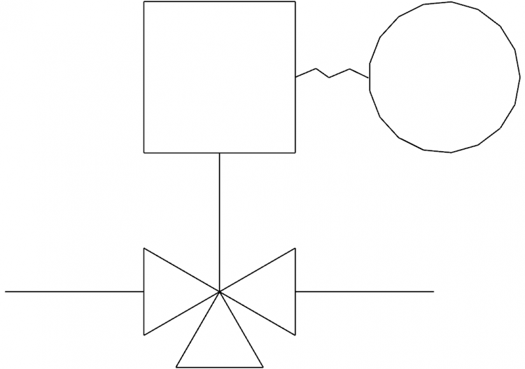 Vanne thermostatique pour radiateurs avec sonde à distance...