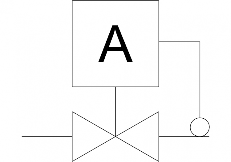 Vanne à deux voies automatique - ACCA software