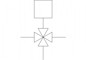 Électrovanne à quatre voies