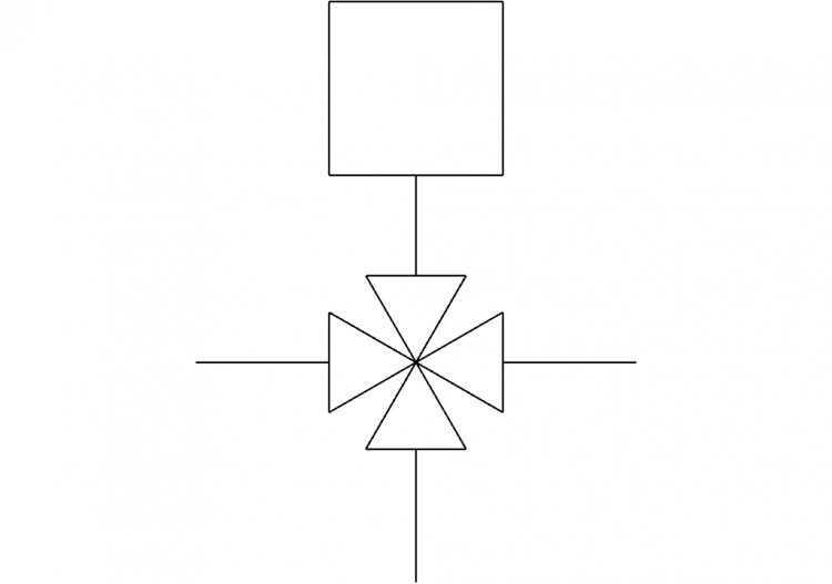 Four-way solenoid valve - ACCA software
