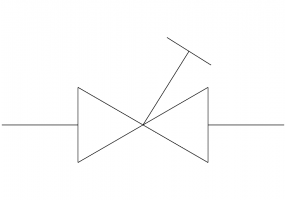 Válvula de regulação angular