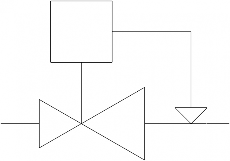 Self-operated pressure regulator - ACCA software