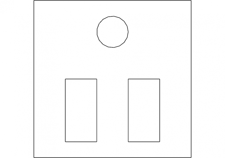 Floor standing toilet - ACCA software