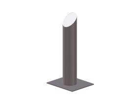 Bollards 3D - Bollard en m&eacute;tal - Marshalls - RhinoGuard