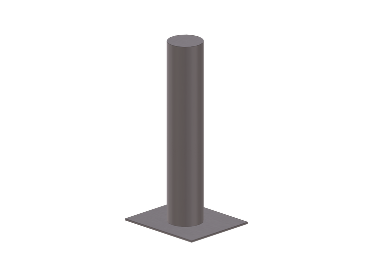 Bollards 3D - Borne en métal - Marshalls - RhinoGuard -... Bollards 3D - Borne en métal - Marshalls - RhinoGuard -...