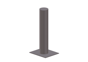3D Poller - Poller aus Metall - Marshalls - RhinoGuard