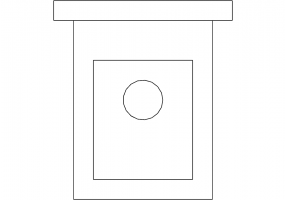 Vaso con cassetta di risciacquo