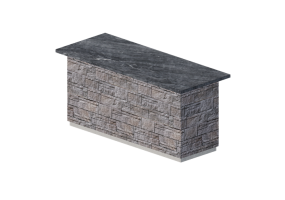 Accesorios 3D - Barra de piedra - Techo-Bloc - Rosemont
