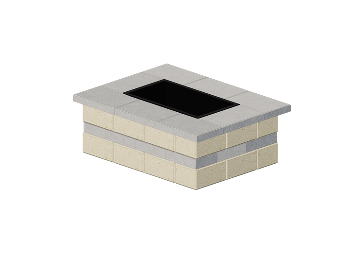 Chaminés e Cumeeiras 3D - Braseiro de pedra - Techo-Bloc -... Chaminés e Cumeeiras 3D - Braseiro de pedra - Techo-Bloc -...