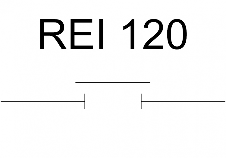 Feuerschutzabschluss REI 120 - ACCA software