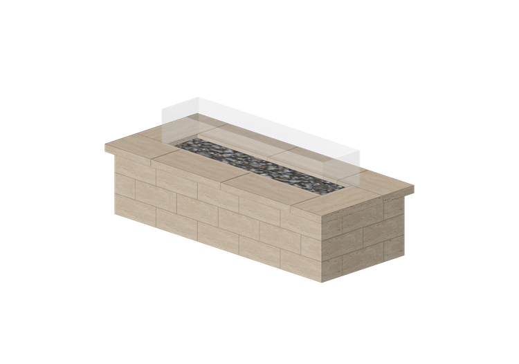 Camini 3D - Braciere in pietra - Techo-Bloc - Travertina -... Camini 3D - Braciere in pietra - Techo-Bloc - Travertina -...