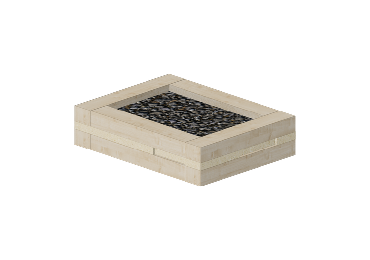 Foyers et Cheminées 3D - Brasero en bois - Techo-Bloc -... Foyers et Cheminées 3D - Brasero en bois - Techo-Bloc -...