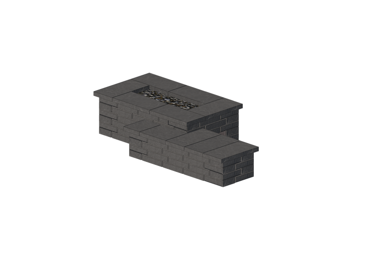 3D Kamine und Schornsteine - Steinfeuerstelle - Techo-Bloc... 3D Kamine und Schornsteine - Steinfeuerstelle - Techo-Bloc...