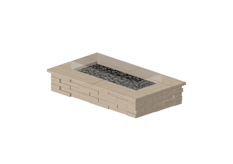 Chimeneas y Ductos 3D - Chimenea de piedra - Techo-Bloc -... Chimeneas y Ductos 3D - Chimenea de piedra - Techo-Bloc -...