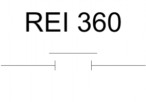 FRR 360 fire resistant door