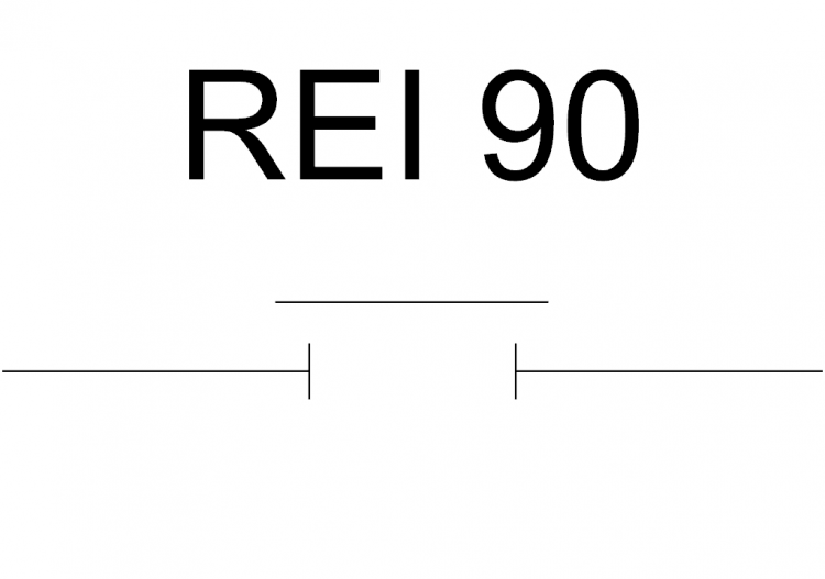 Porte résistante au feu REI 90 - ACCA software