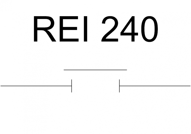 Porte résistante au feu REI 240 - ACCA software