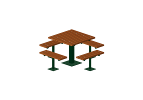 Benches and Planters 3D - Urban combination - Victor Stanley - IP4