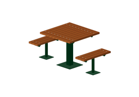 Benches and Planters 3D - Urban combination - Victor Stanley - IP2