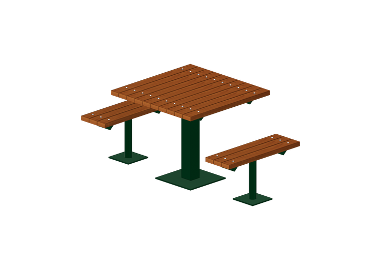 Benches and Planters 3D - Urban combination - Victor... Benches and Planters 3D - Urban combination - Victor...