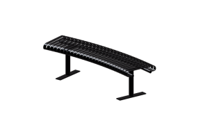 Benches and Planters 3D - Metal bench - Victor Stanley - FRB2SM