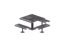 Benches and Planters 3D - Urban combination - Victor Stanley - IPR48 FRS42SME