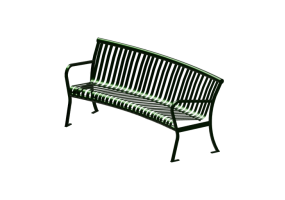 Panchine e Fioriere 3D - Panchina in metallo - Victor Stanley - PRSI 227