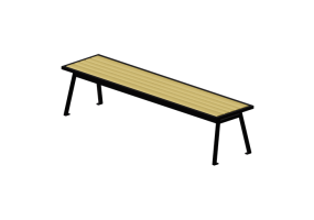 Bancs 3D - Banc en bois - Victor Stanley - STE 53