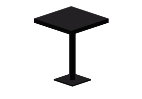 3D Accessories - Metal table - Victor Stanley - SPCT 24