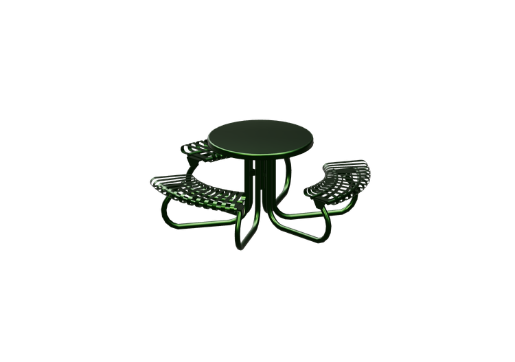 Accesorios 3D - Mesa con sillas integradas - Victor Stanley... Accesorios 3D - Mesa con sillas integradas - Victor Stanley...