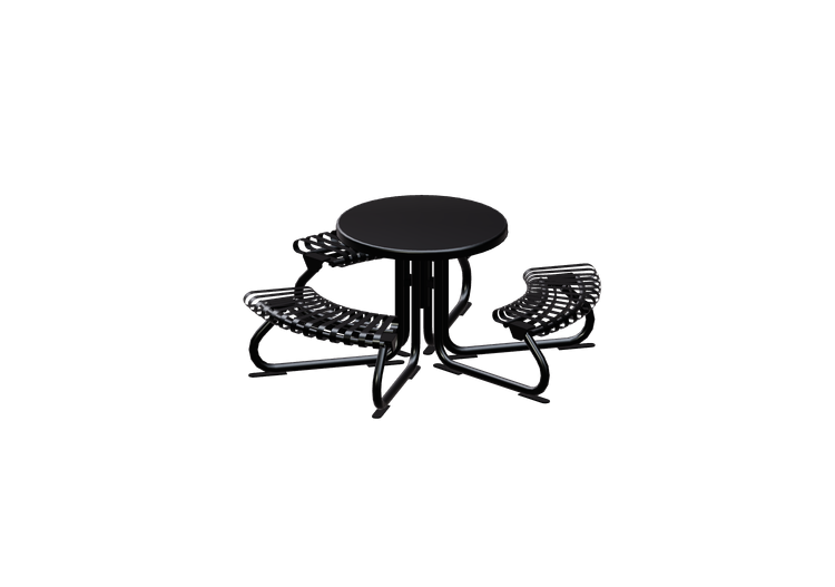 Accesorios 3D - Mesa con sillas integradas - Victor Stanley... Accesorios 3D - Mesa con sillas integradas - Victor Stanley...