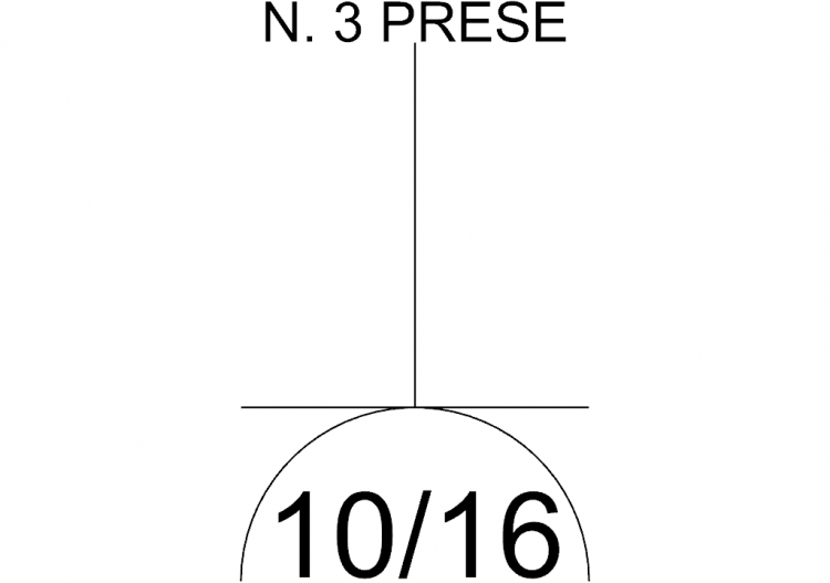 Prise 2P+T 10-16 A triplex - ACCA software
