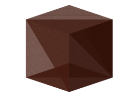 Textura tejido - Marrón caoba