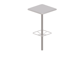 Mesas 3D - Mesa de metal - Maglin - FRT1700 BH SQ M1 DB 30 FR